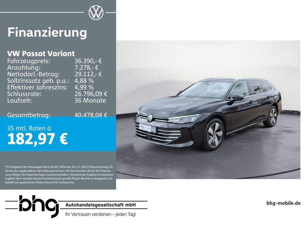 Volkswagen Passat Variant 2025