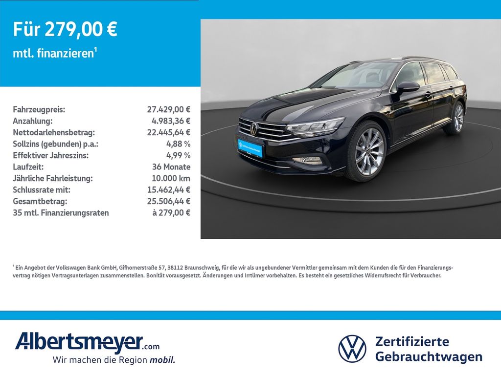 Volkswagen Passat Variant 2022