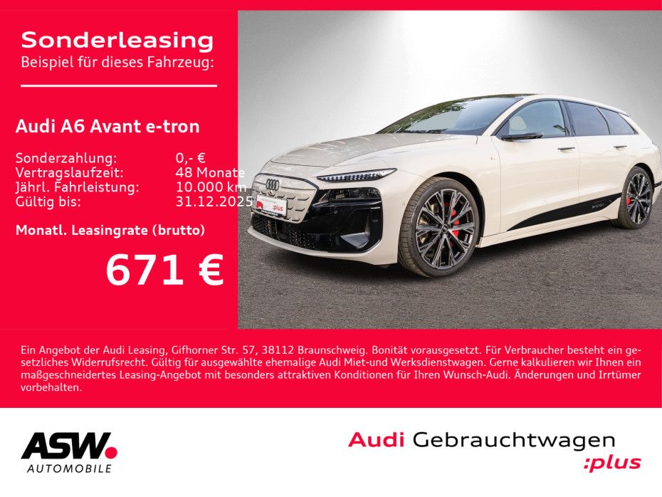 Audi A6 e-tron 2025