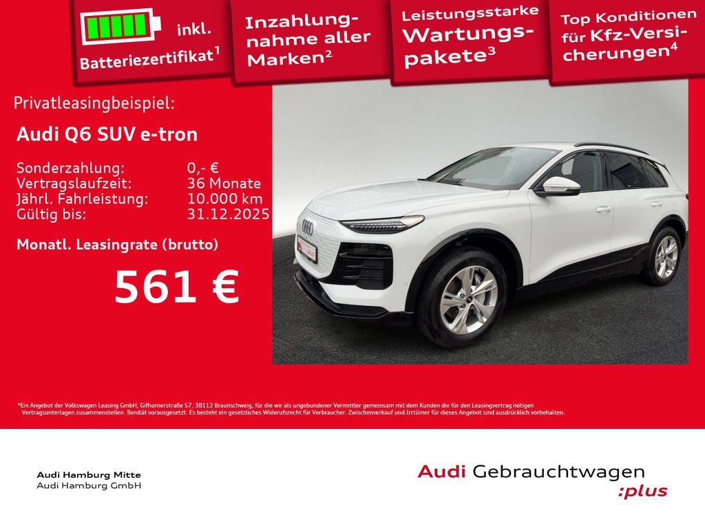 Audi Q6 e-tron 2025