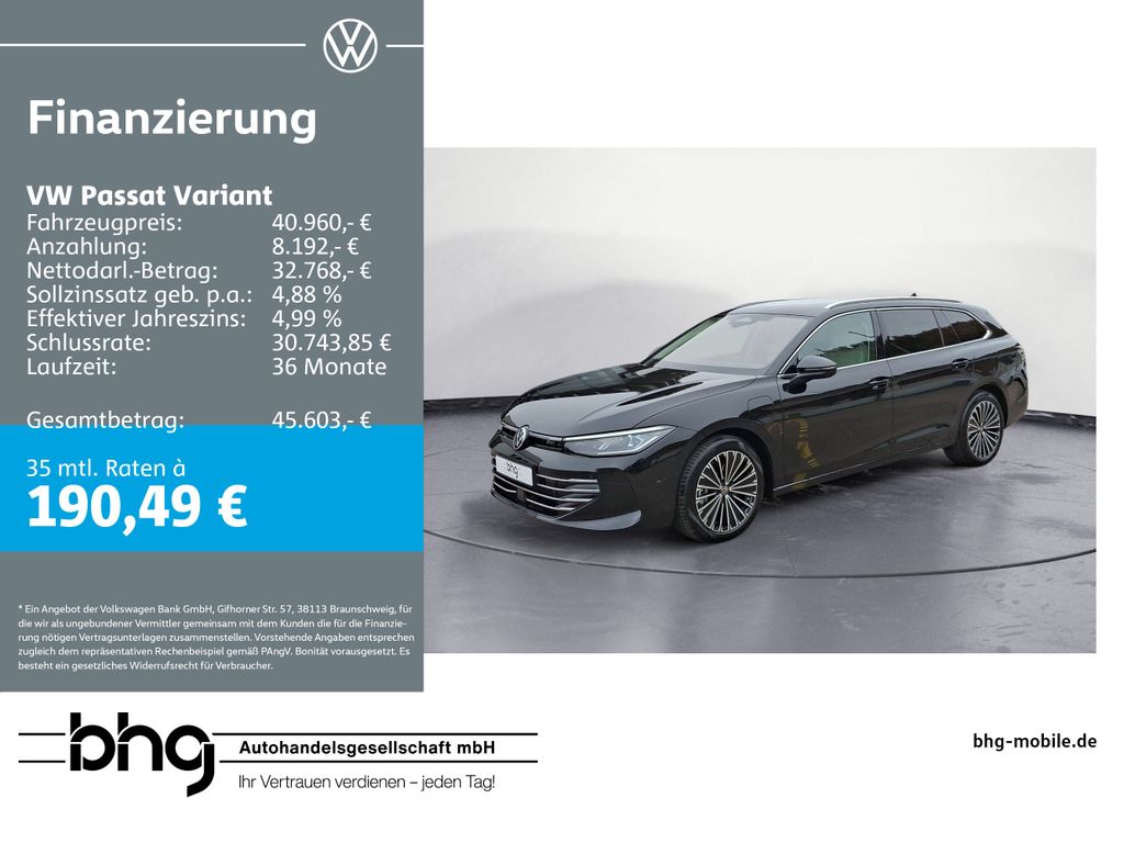 Volkswagen Passat Variant 2025