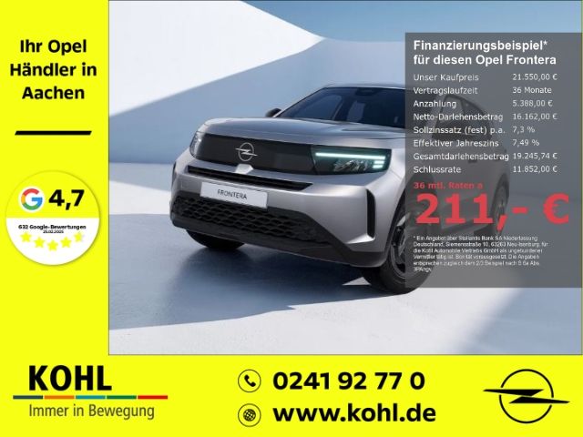 Opel Frontera 2025