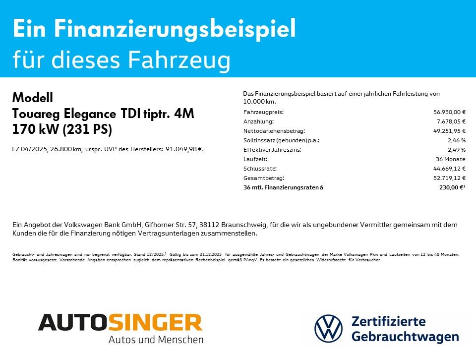 Volkswagen Touareg 2025