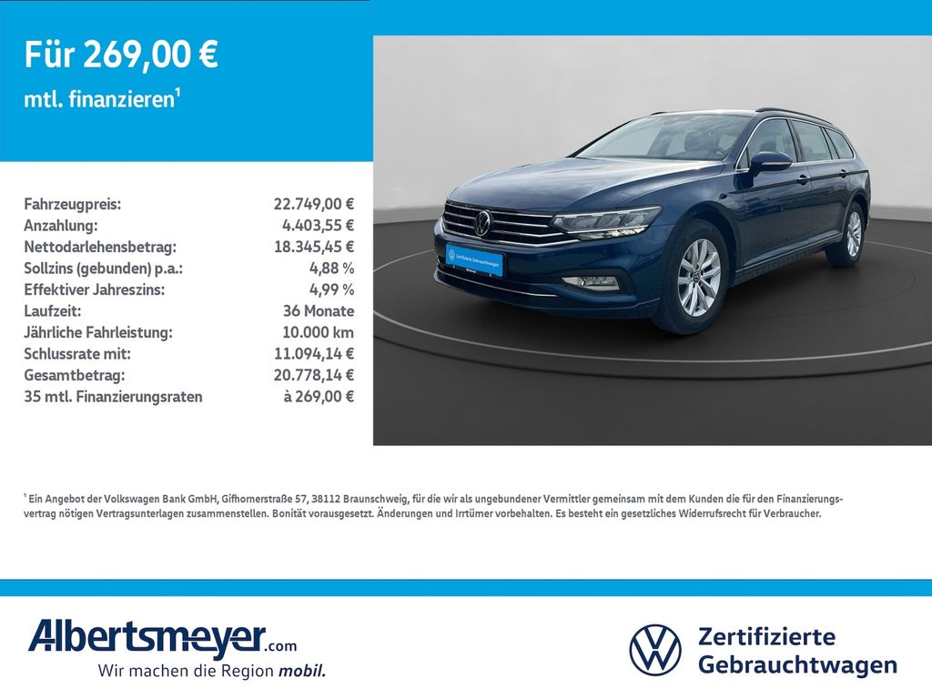 Volkswagen Passat Variant 2021