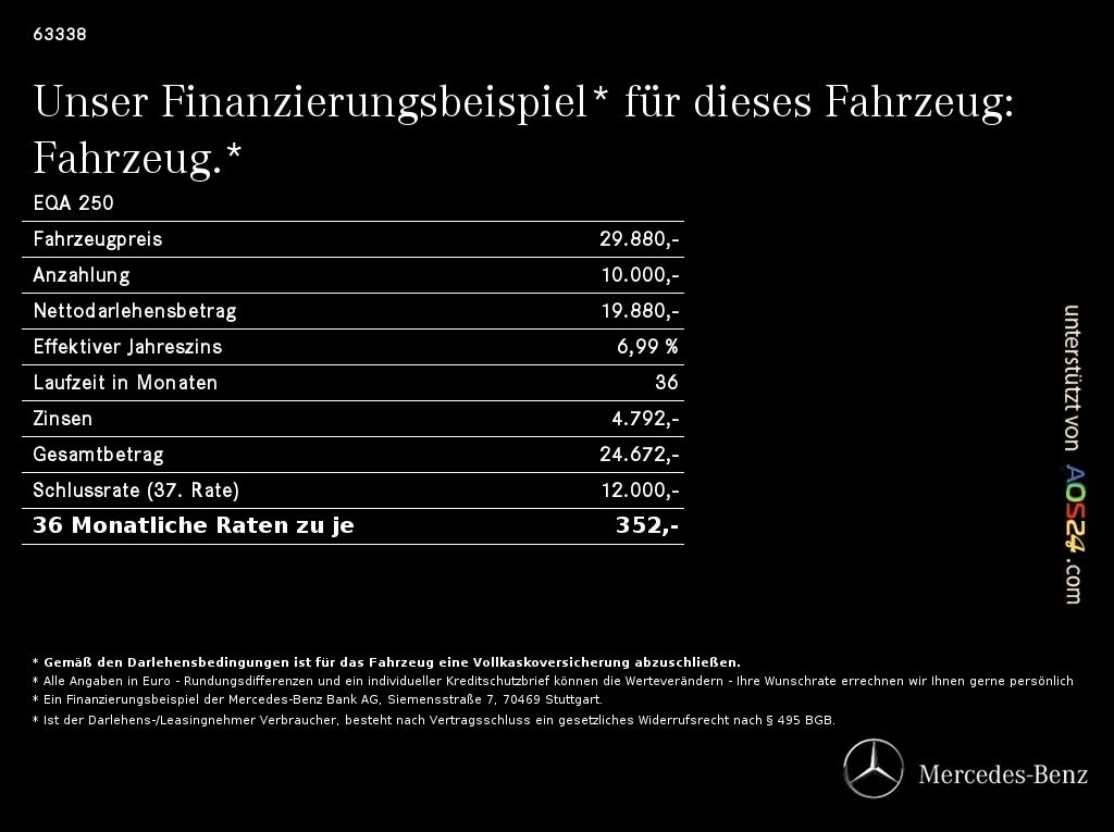 Mercedes-Benz EQA 2023
