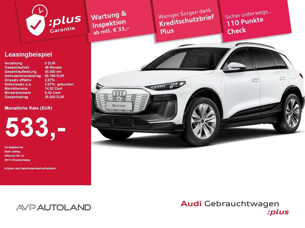 Audi Q6 e-tron 2025