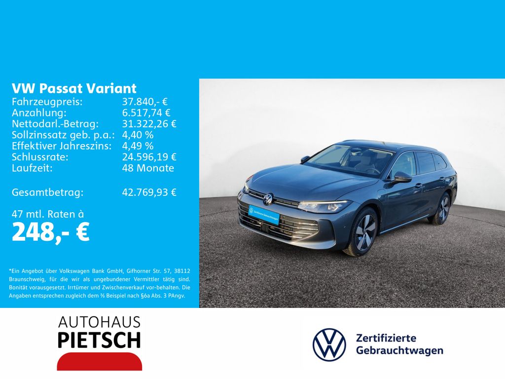 Volkswagen Passat Variant 2025
