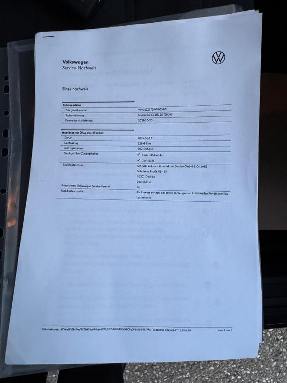 Volkswagen Touran 2022