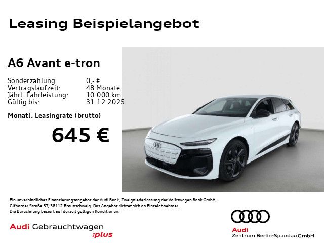 Audi A6 e-tron 2025