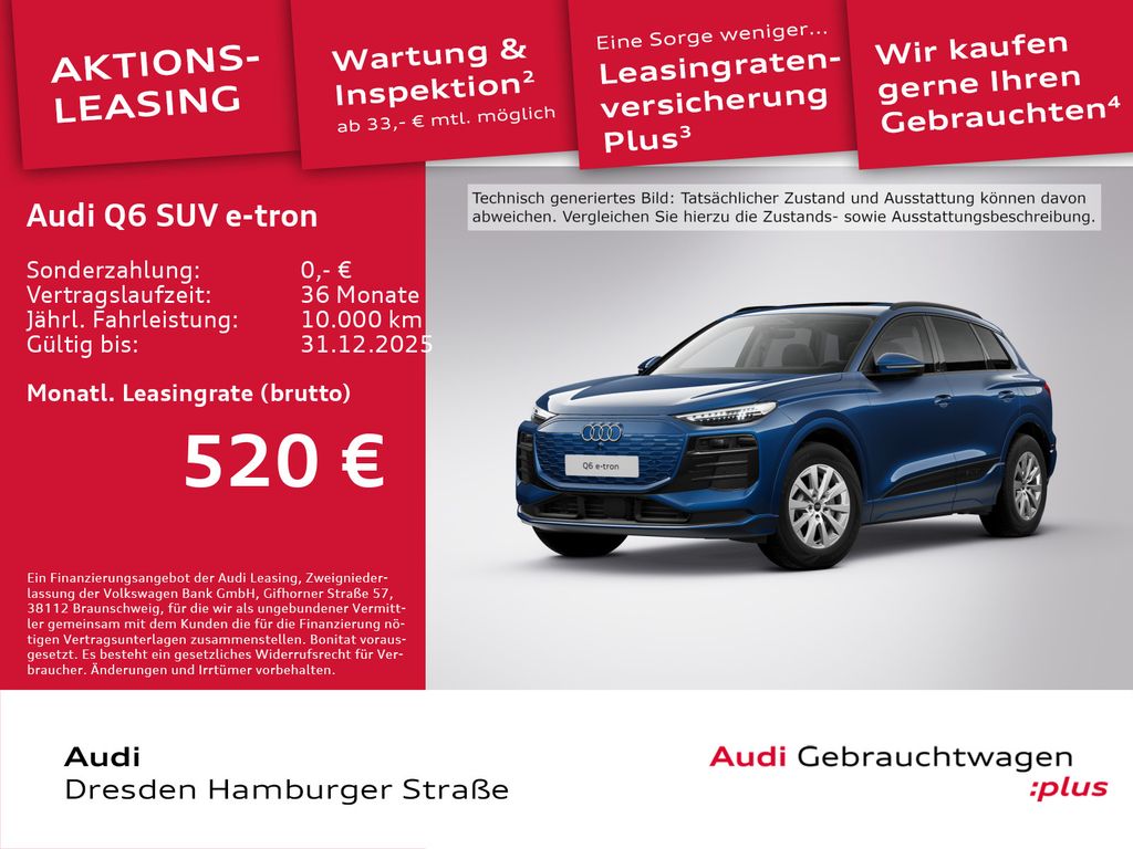 Audi Q6 e-tron 2025