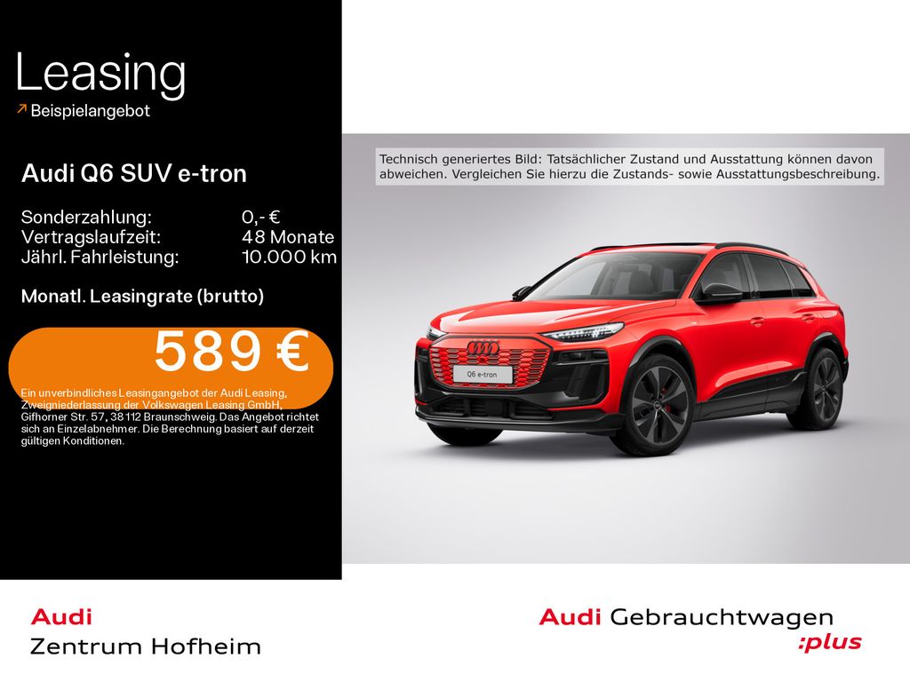 Audi Q6 e-tron 2025
