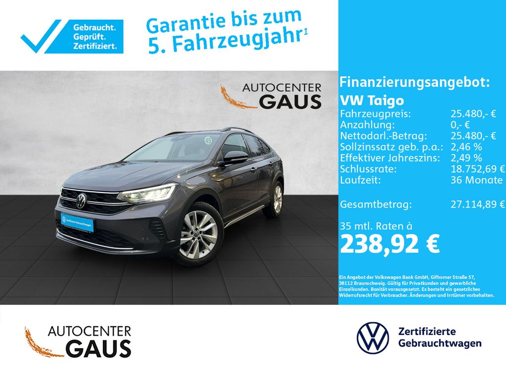 Volkswagen Taigo 2025