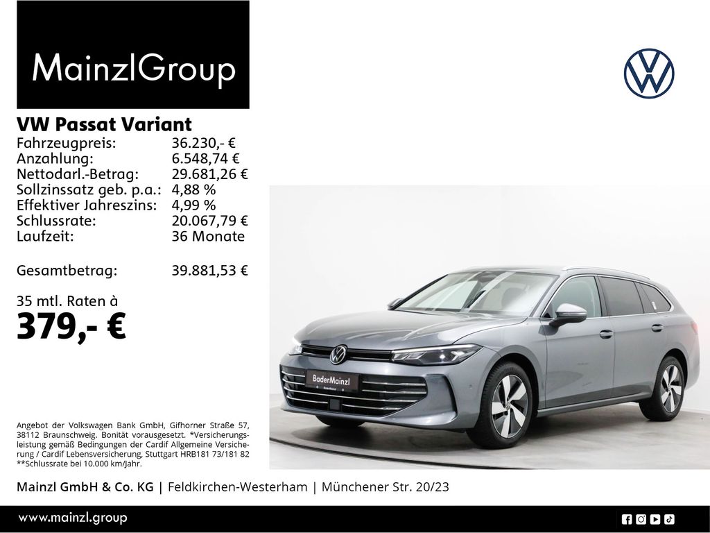 Volkswagen Passat Variant 2025