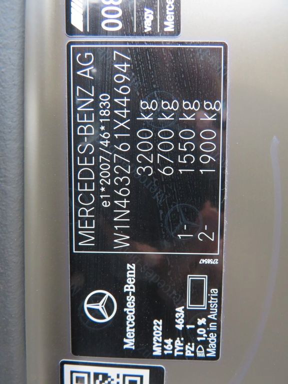 Mercedes-Benz G 63 AMG 2022