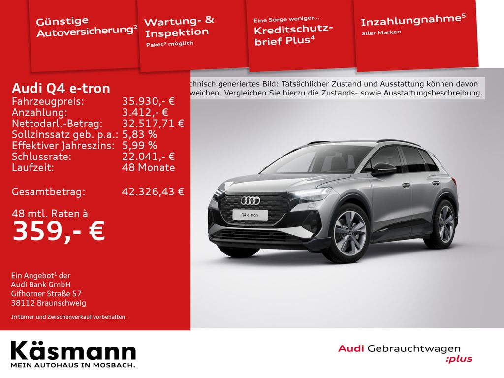 Audi Q4 e-tron 2022
