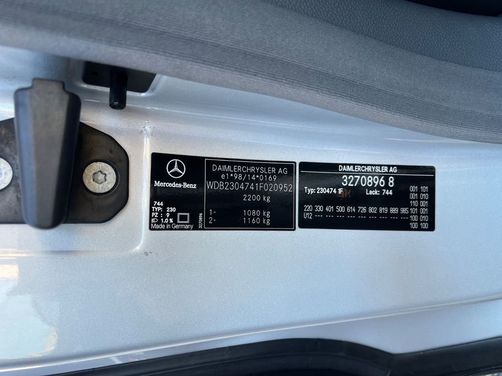 Mercedes-Benz SL 55 AMG 2002