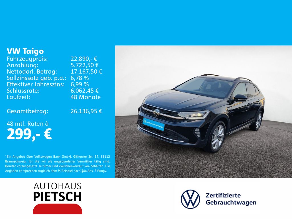 Volkswagen Taigo 2024