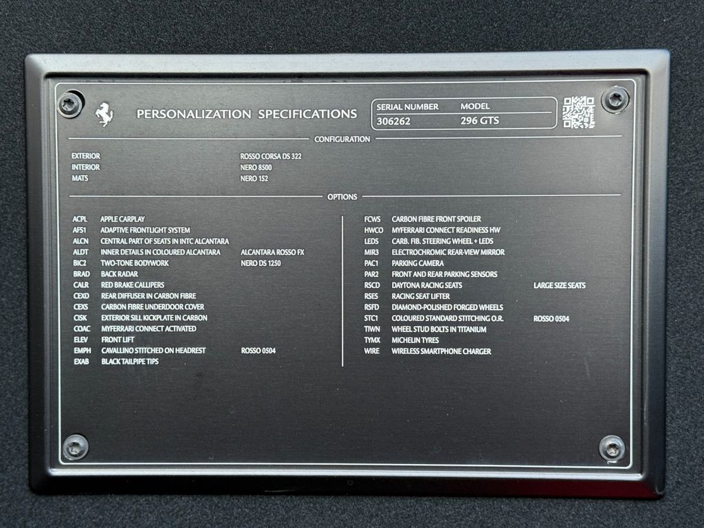Ferrari 296 GTS 2024