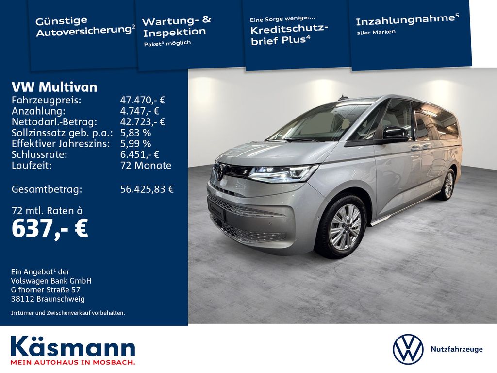 Volkswagen T7 Multivan 2022