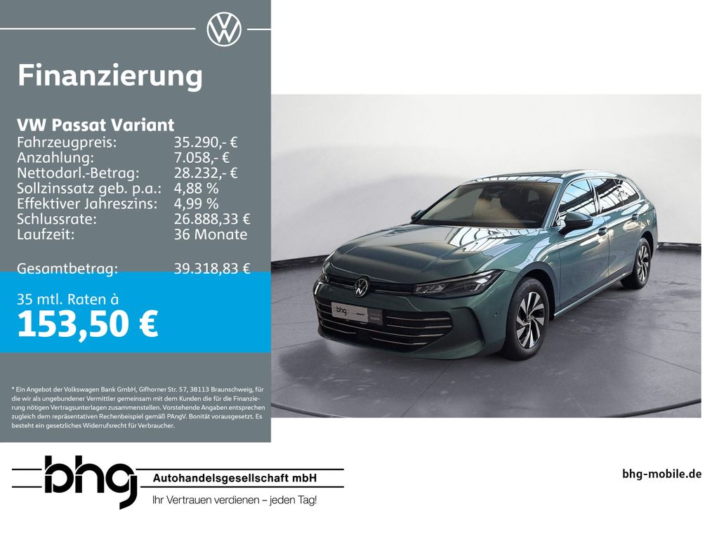 Volkswagen Passat Variant 2025