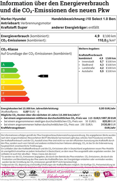Hyundai i10 2025
