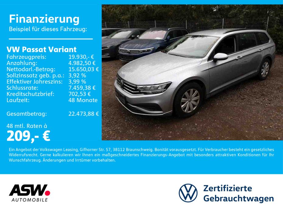 Volkswagen Passat Variant 2022