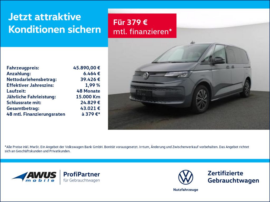Volkswagen T7 Multivan 2024