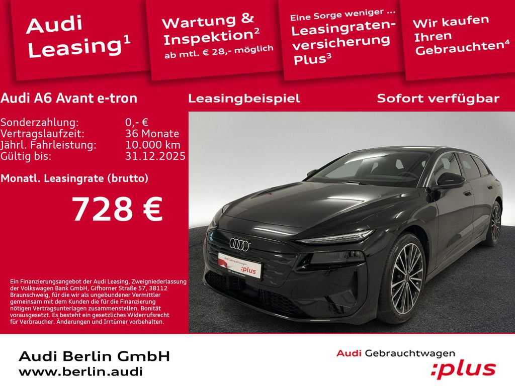 Audi A6 e-tron 2025