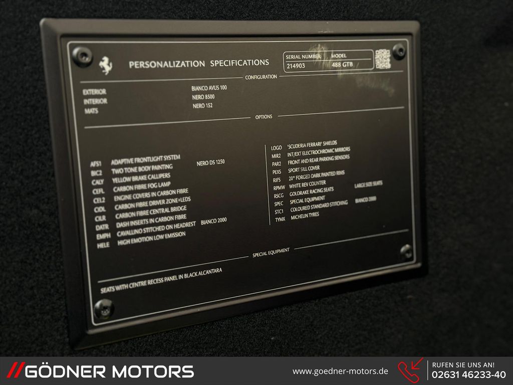 Ferrari 488 GTB 2016