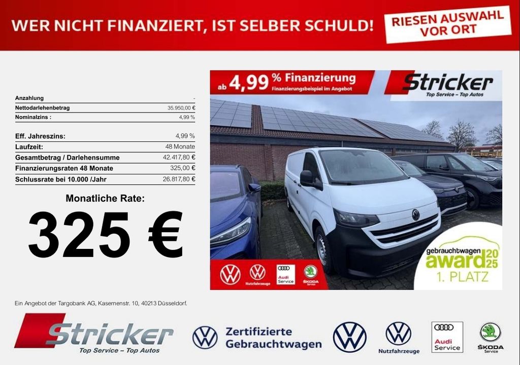 Volkswagen T7 Transporter 2025