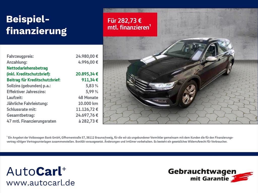 Volkswagen Passat Alltrack 2021
