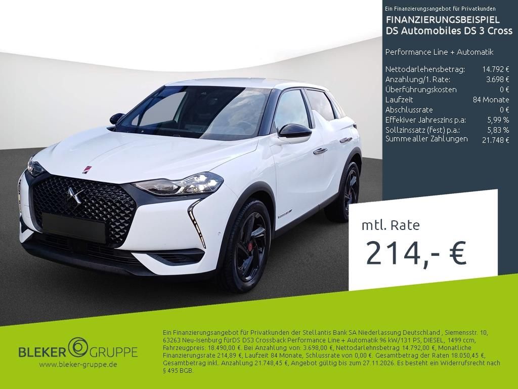 DS Automobiles DS3 Crossback 2022
