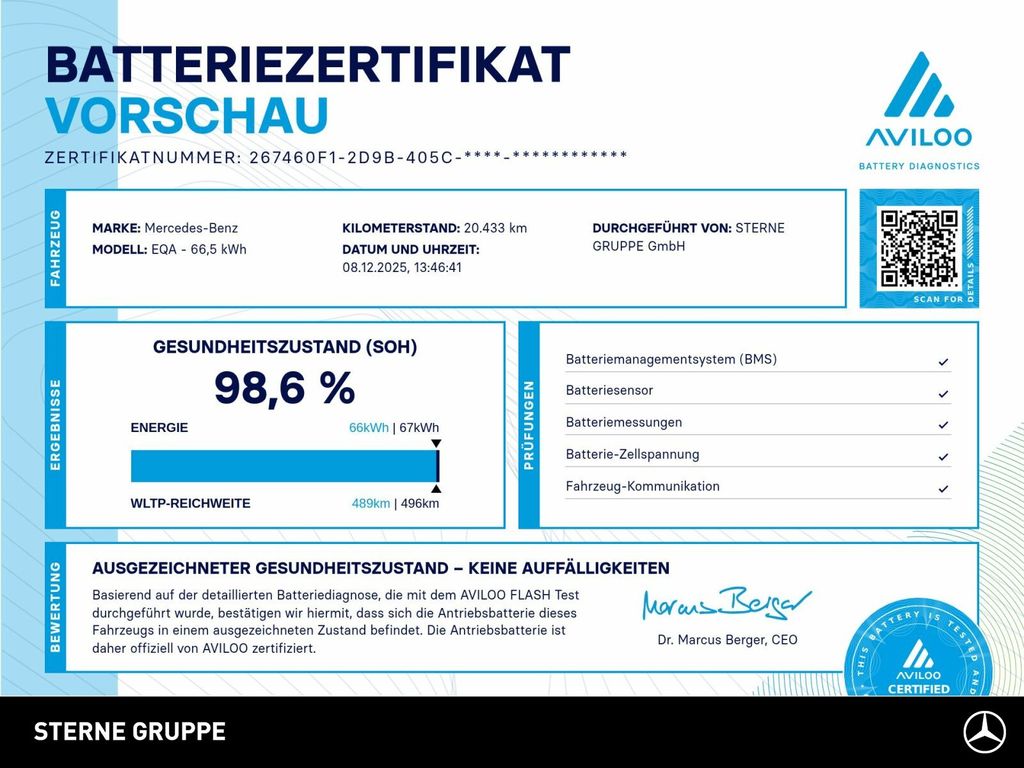 Mercedes-Benz EQA 2024
