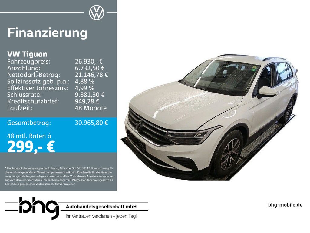 Volkswagen Tiguan 2022