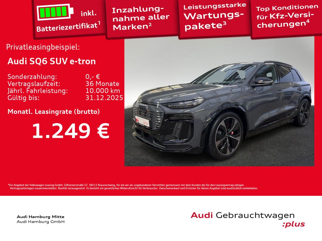 Audi SQ6 e-tron 2025