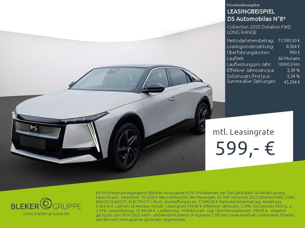 DS Automobiles Nº8 2025