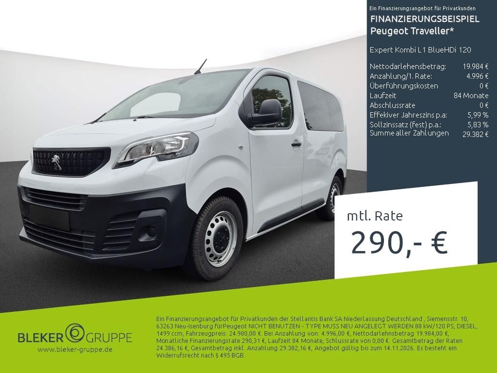 Peugeot Traveller 2022