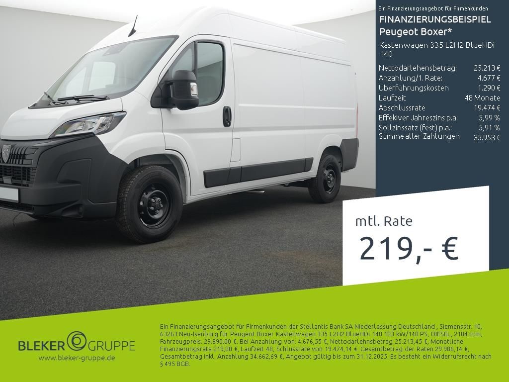 Peugeot Boxer 2025