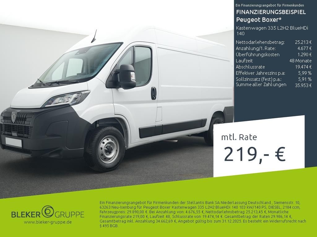 Peugeot Boxer 2025