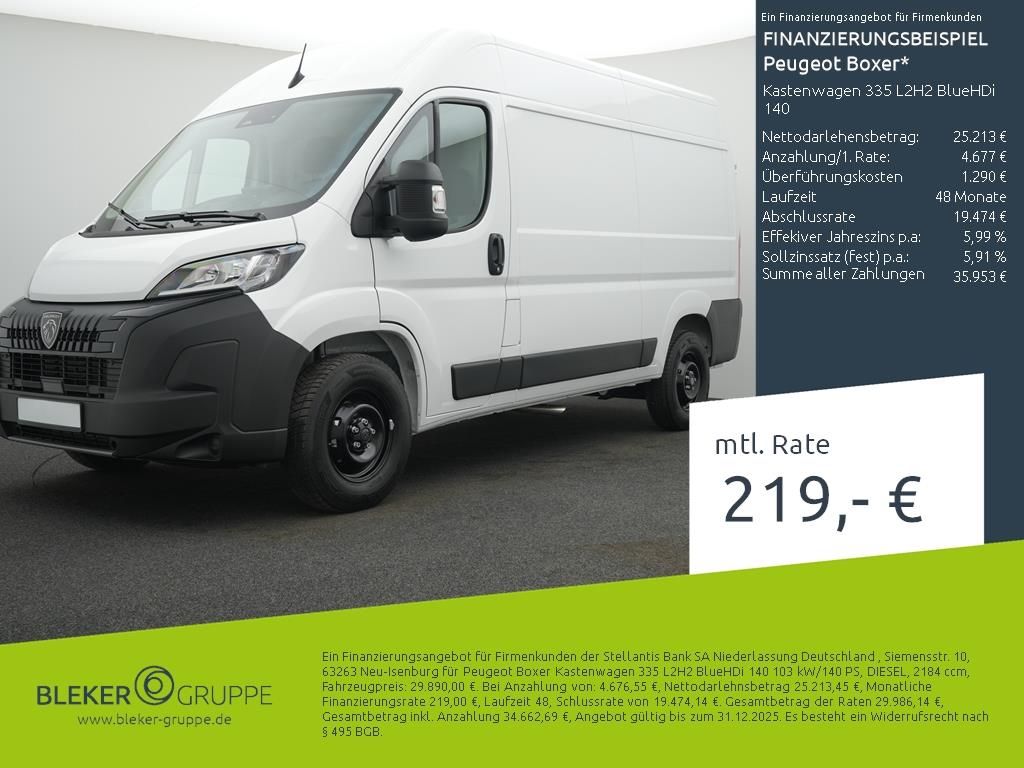 Peugeot Boxer 2025