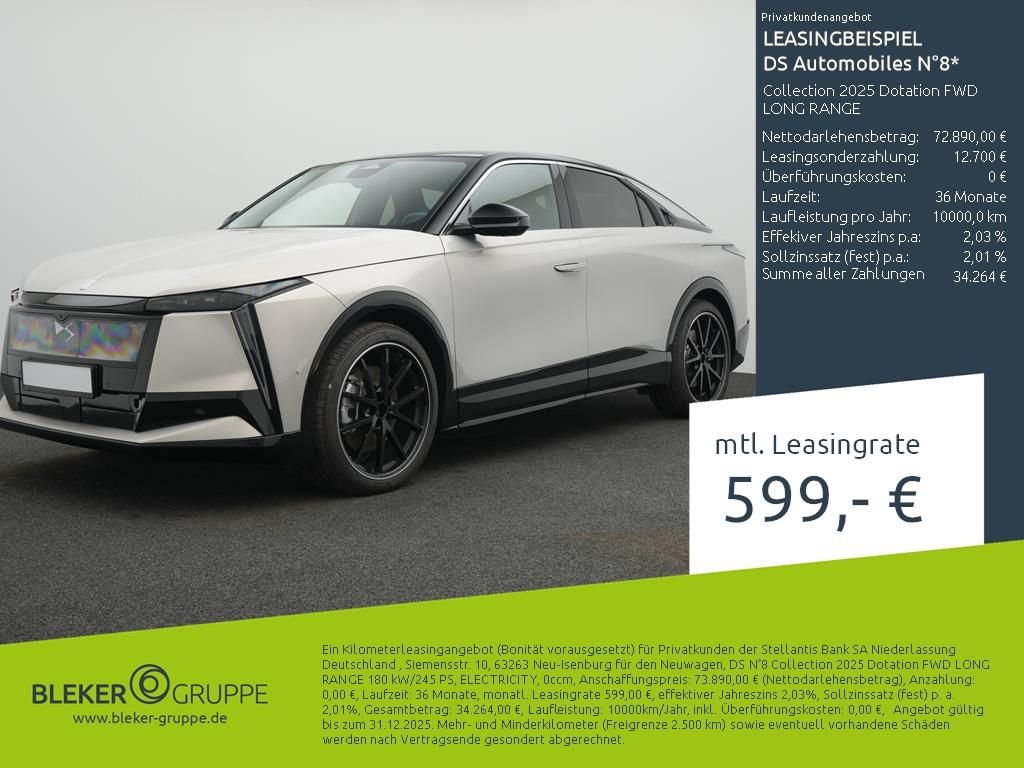 DS Automobiles Nº8 2025