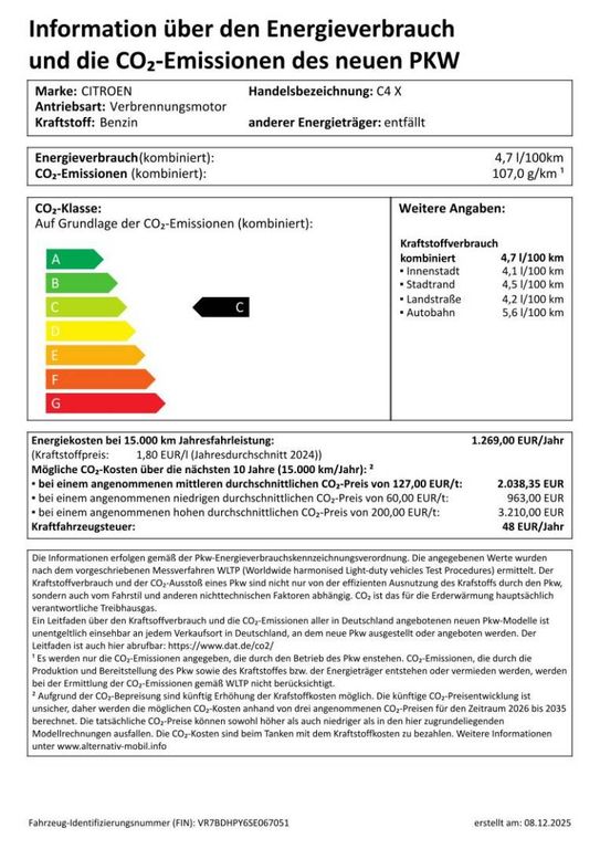 Citroën C4 X
