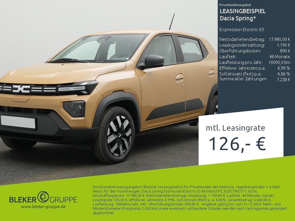 Dacia Spring 2025