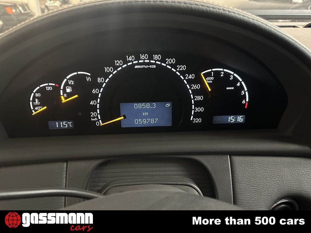 Mercedes-Benz CL 55 AMG 2002