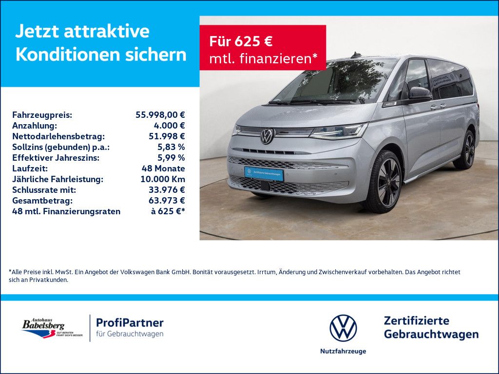 Volkswagen T7 Multivan 2023
