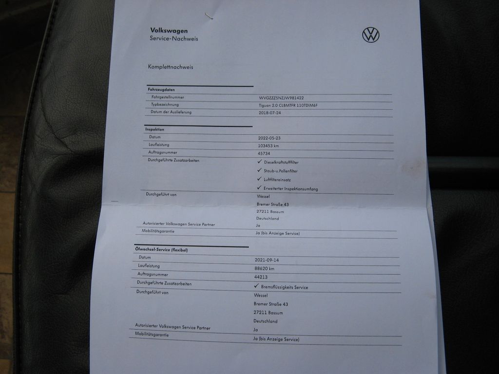 Volkswagen Tiguan 2018