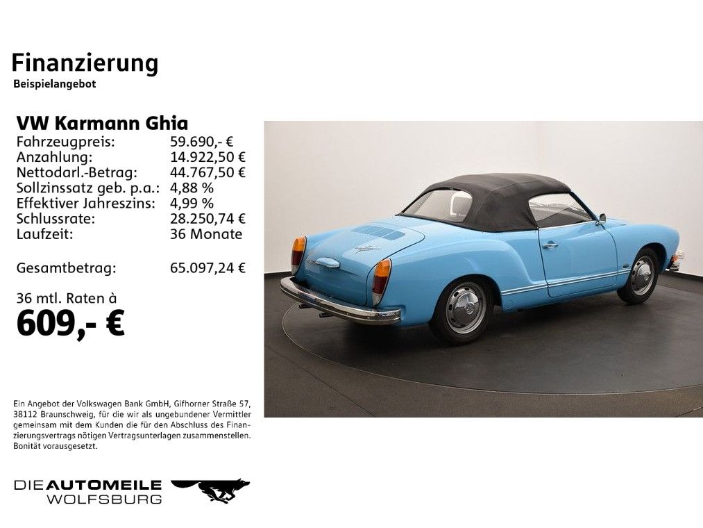 Volkswagen Karmann Ghia 1974