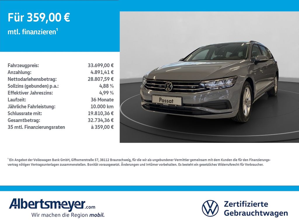 Volkswagen Passat Variant 2025