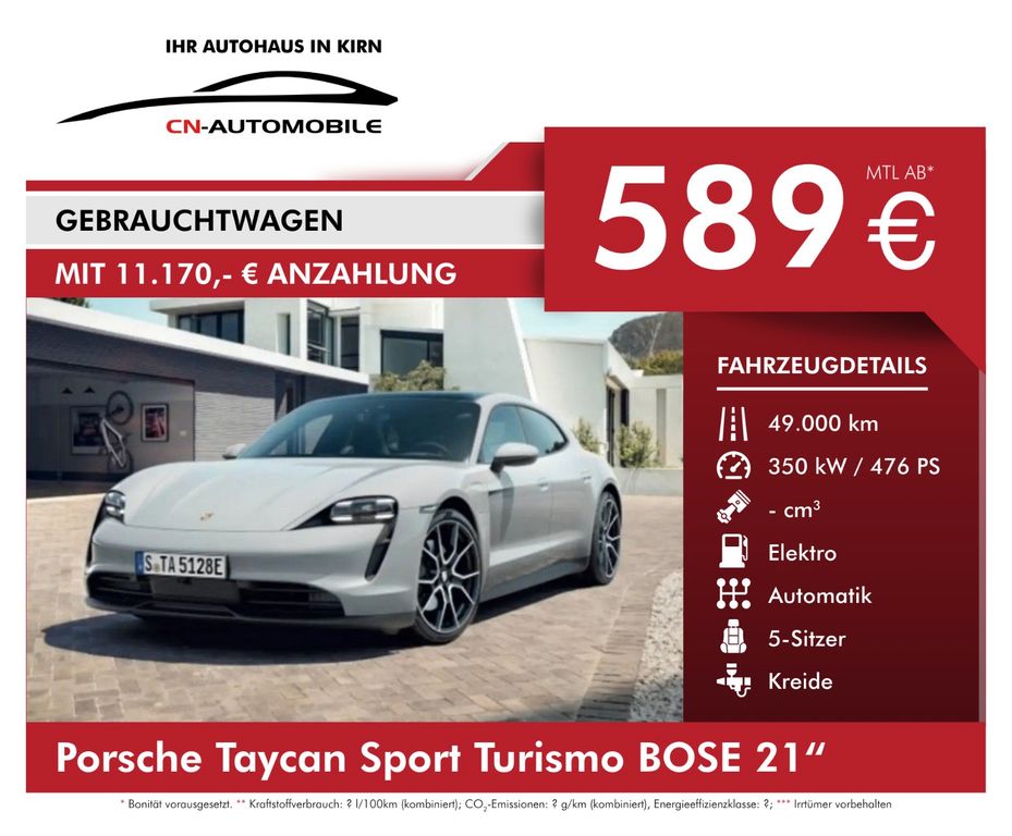 Porsche Taycan 2022