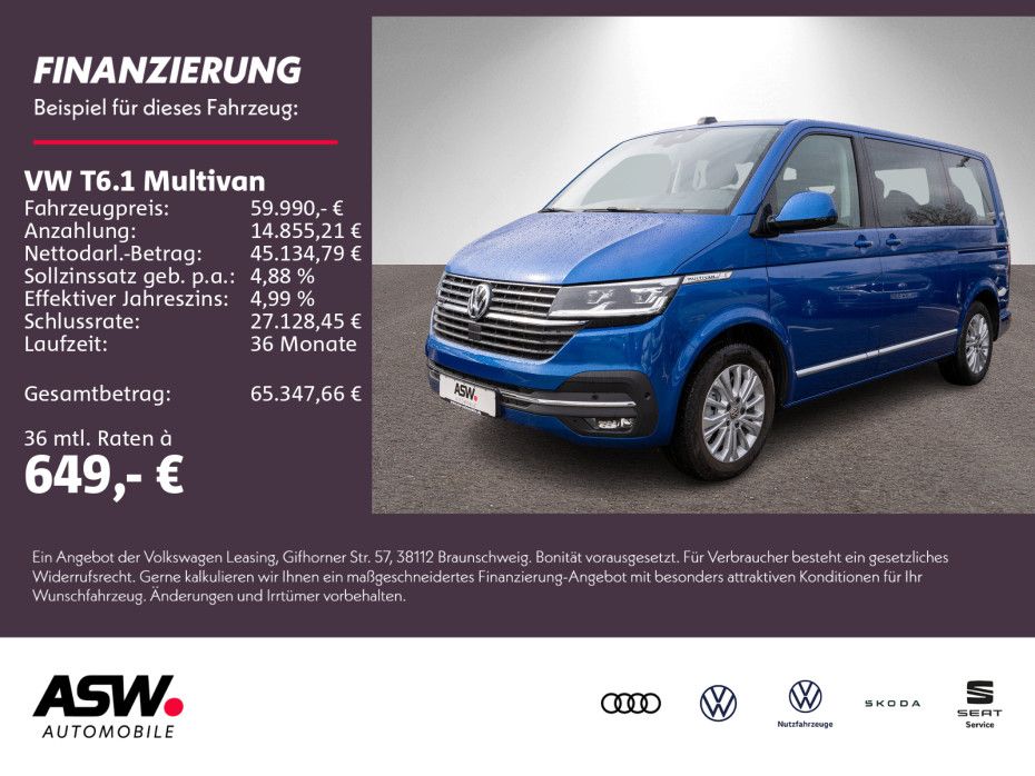 Volkswagen T6 Multivan 2022